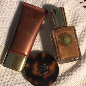 Bronze goddess collection from Estée Lauder